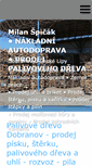 Mobile Screenshot of palivovedrevodobranov.cz